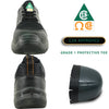 VANGELO Men Work Safety Shoe HELMUT-2 CSA Certified Steel Toe Protection Black