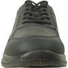 VANGELO Men Slip Resistant Shoe JIMMY-4 Black  - Wide Width Available