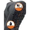 VANGELO Men Slip Resistant Shoe NICK-1 Black  - Wide Width Available