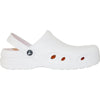 VANGELO Women Slip Resistant Clog RITZ White